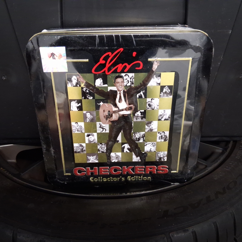 Elvis Checkers Collector's Edition Tin